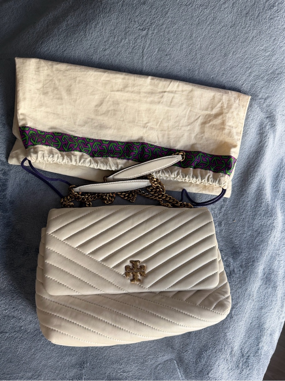 Tory Burch Kira Chevron Convertible Shoulder Bag